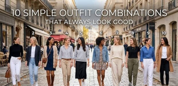 10 Simple Outfit Combinations That Always Look Good