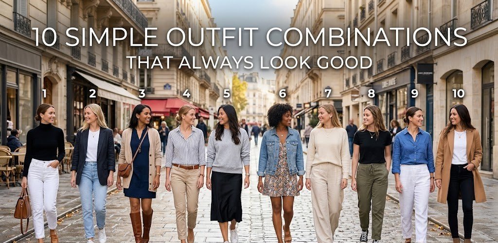 10 Simple Outfit Combinations That Always Look Good