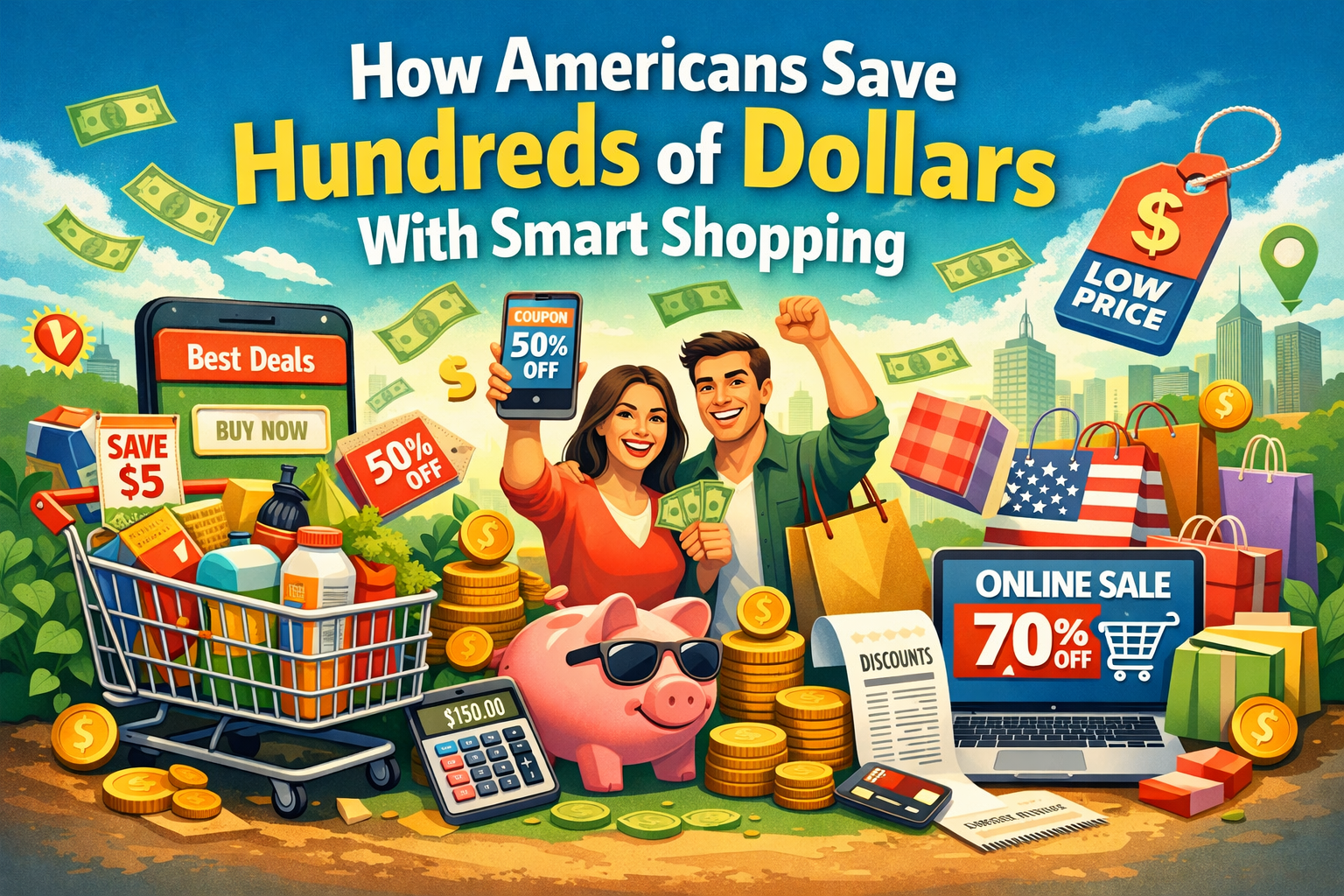 How Americans Save Hundreds of Dollars With Smart Shopping