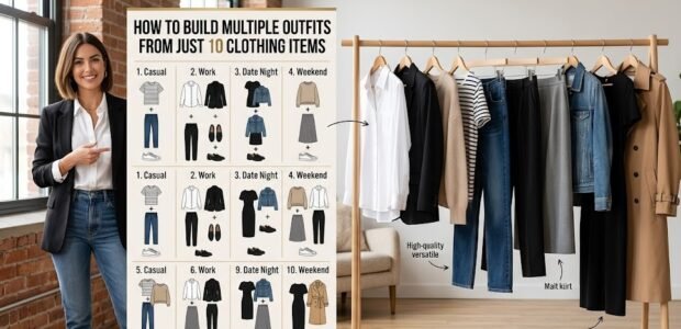 How to Build Multiple Outfits From Just 10 Clothing Items