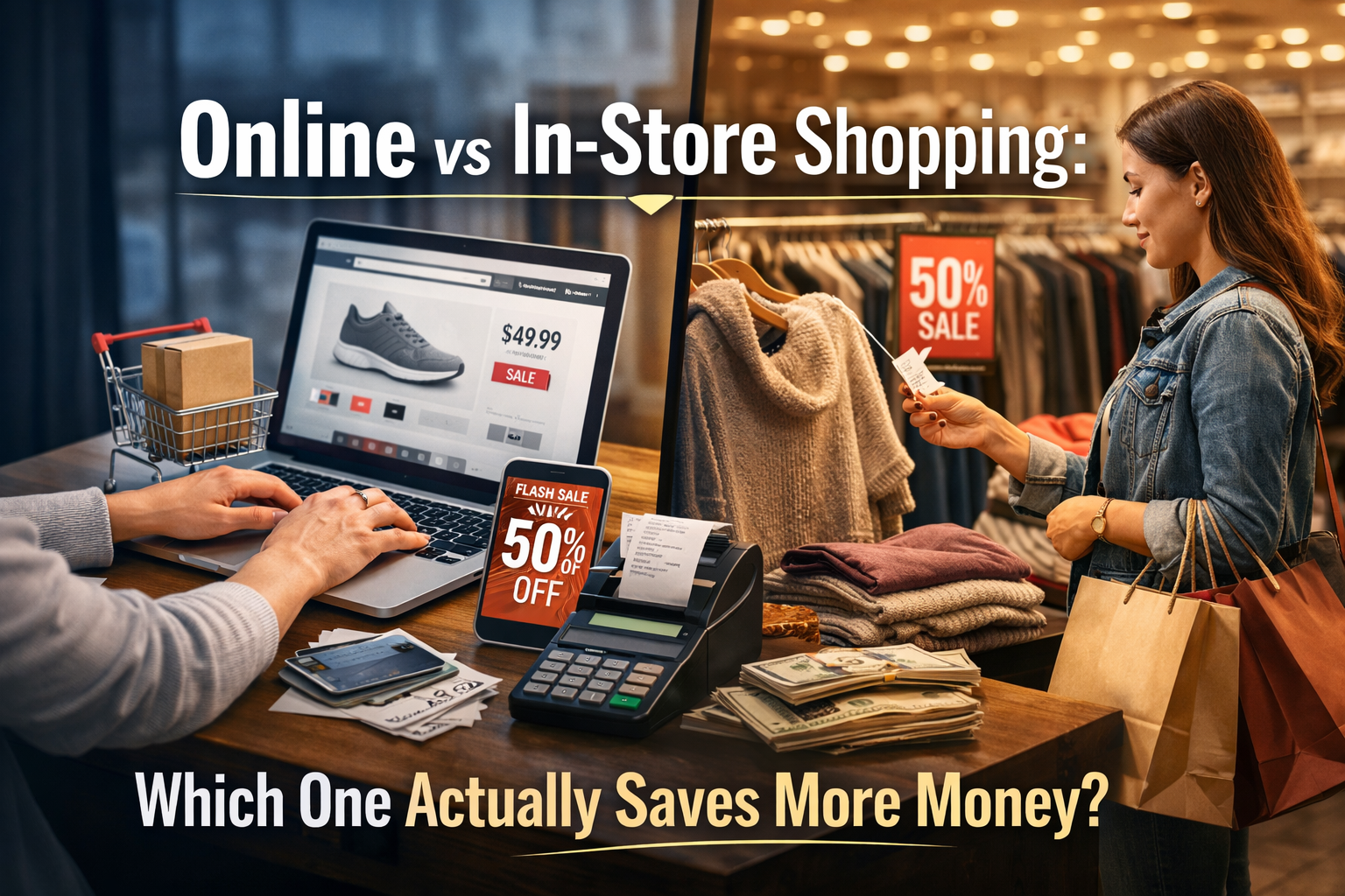 Online vs In-Store Shopping: Which One Actually Saves More Money?