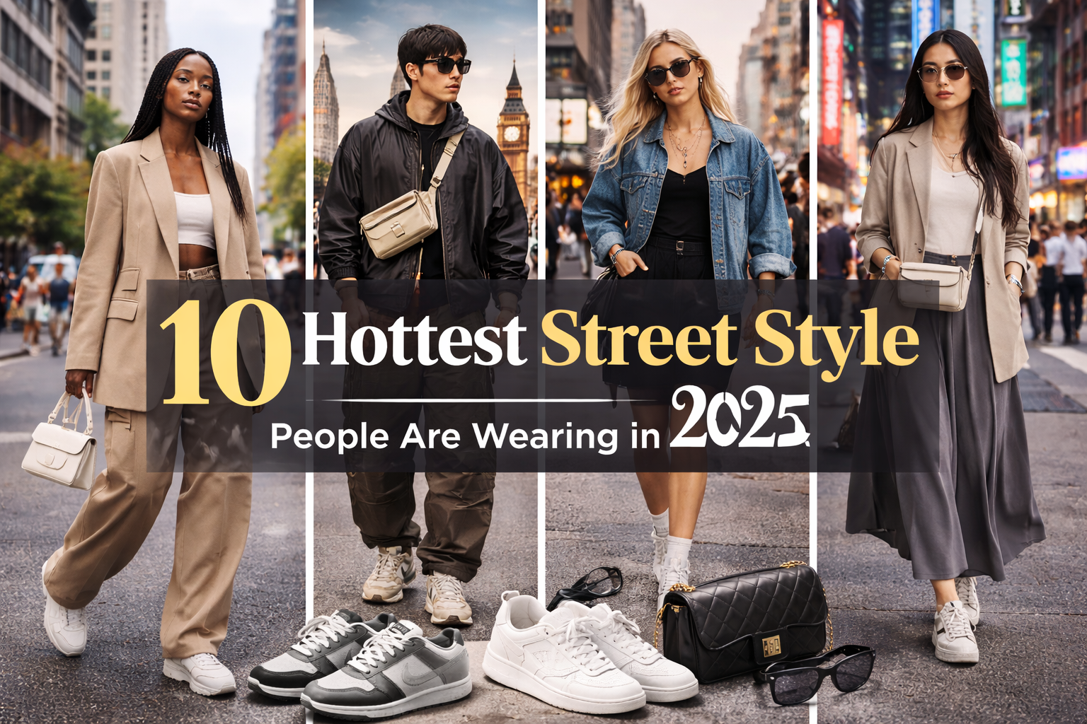 street style outfits people are wearing in 2026 urban fashion trends